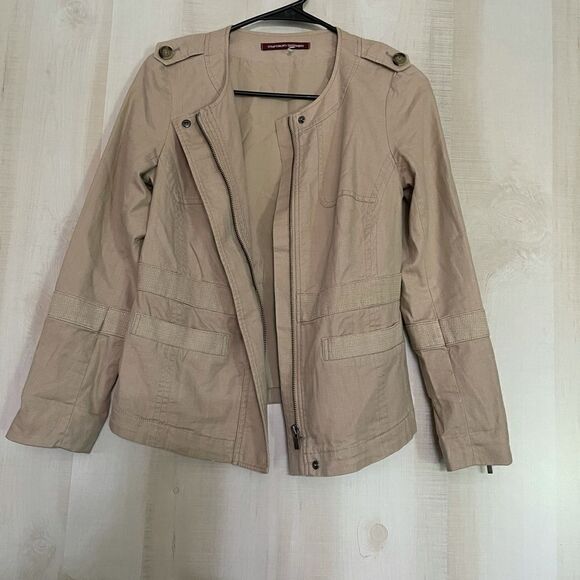 Comptoir des cotoniers khaki jacket, size XXS - Picture 6 of 16